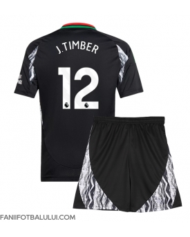 Arsenal Jurrien Timber #12 Echipament de Fotbal Replică 2024-25 Copii Deplasare (+ Șorturi)